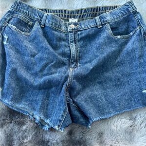 Aerie Classic Blue Jean Shorts